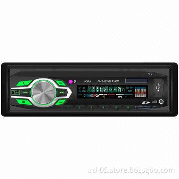 Fixed Panel Auto Radio Car CD Player with 12V Voltage and Remote Control